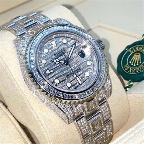 iced rolex for sale